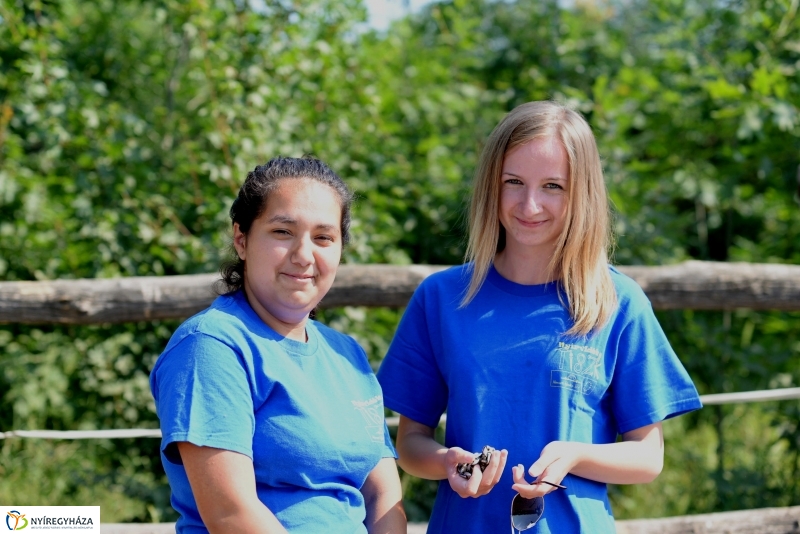 A Bencs László Szakiskola diákjai a Kitáltos Lovastanyán