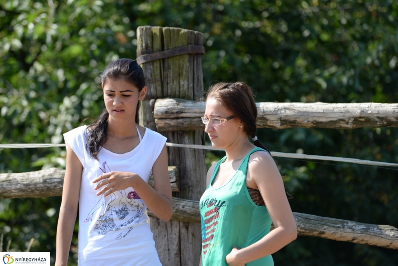 A Bencs László Szakiskola diákjai a Kitáltos Lovastanyán