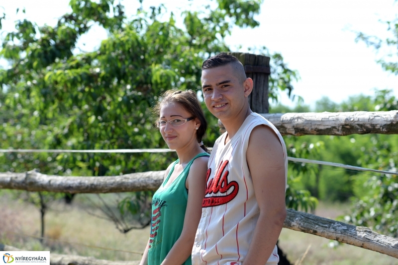 A Bencs László Szakiskola diákjai a Kitáltos Lovastanyán