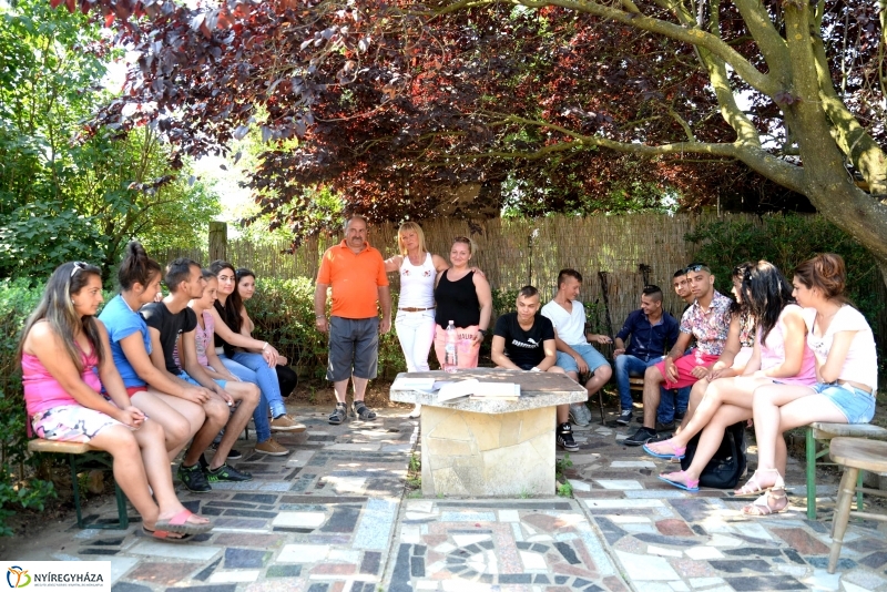 A Bencs László Szakiskola diákjai a Kitáltos Lovastanyán