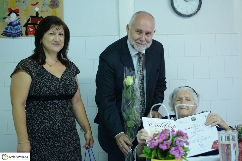 Benkó Andrásné 95. születésnapi köszöntése