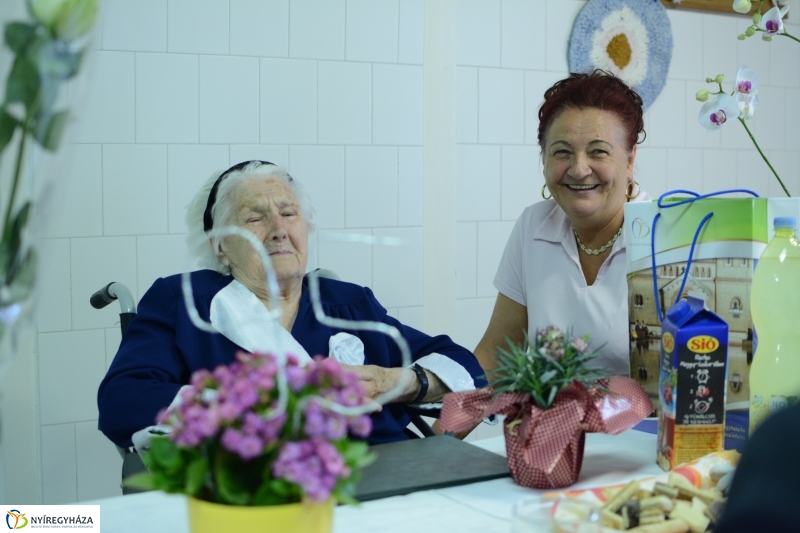 Benkó Andrásné 95. születésnapi köszöntése