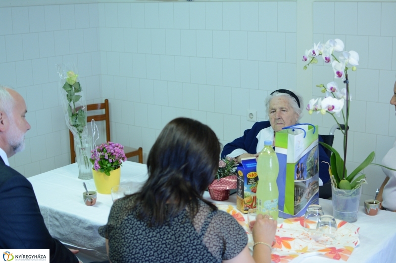 Benkó Andrásné 95. születésnapi köszöntése