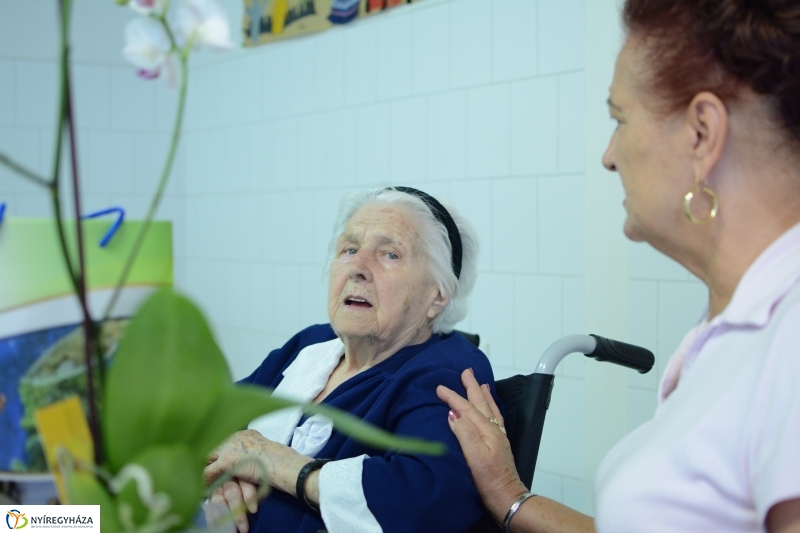 Benkó Andrásné 95. születésnapi köszöntése