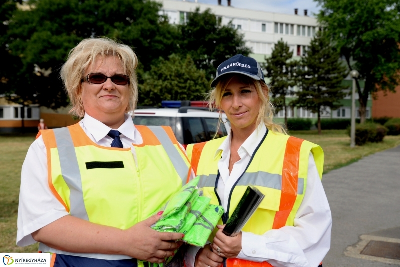 Közlekedésbiztonsági figyelemfelhívó akció