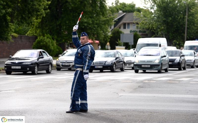 Közlekedésbiztonsági figyelemfelhívó akció