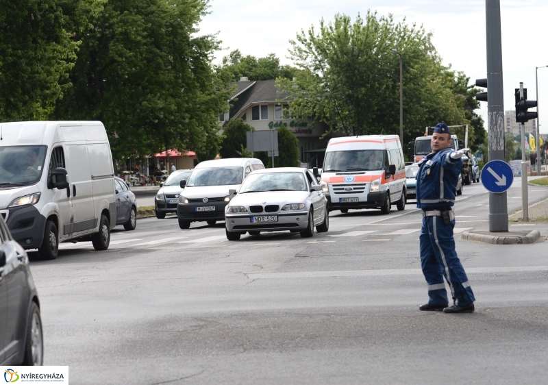 Közlekedésbiztonsági figyelemfelhívó akció