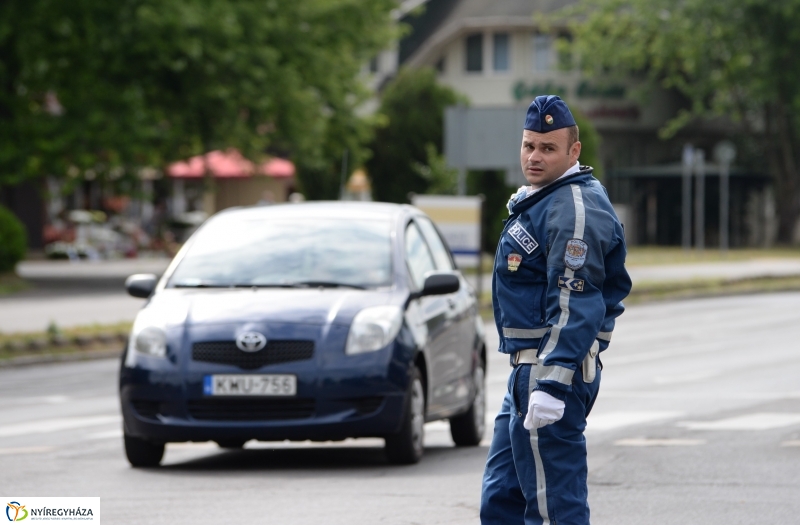 Közlekedésbiztonsági figyelemfelhívó akció