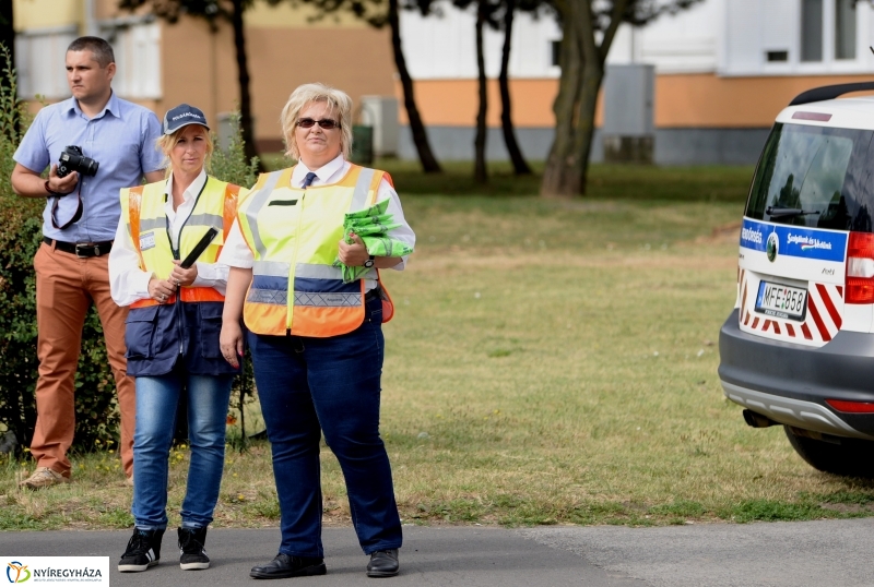 Közlekedésbiztonsági figyelemfelhívó akció