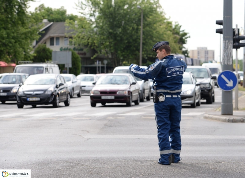 Közlekedésbiztonsági figyelemfelhívó akció