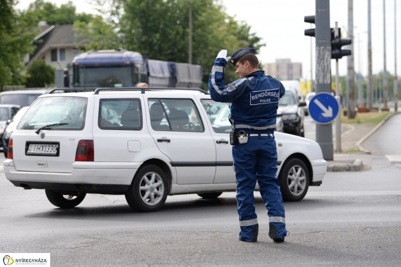 Közlekedésbiztonsági figyelemfelhívó akció