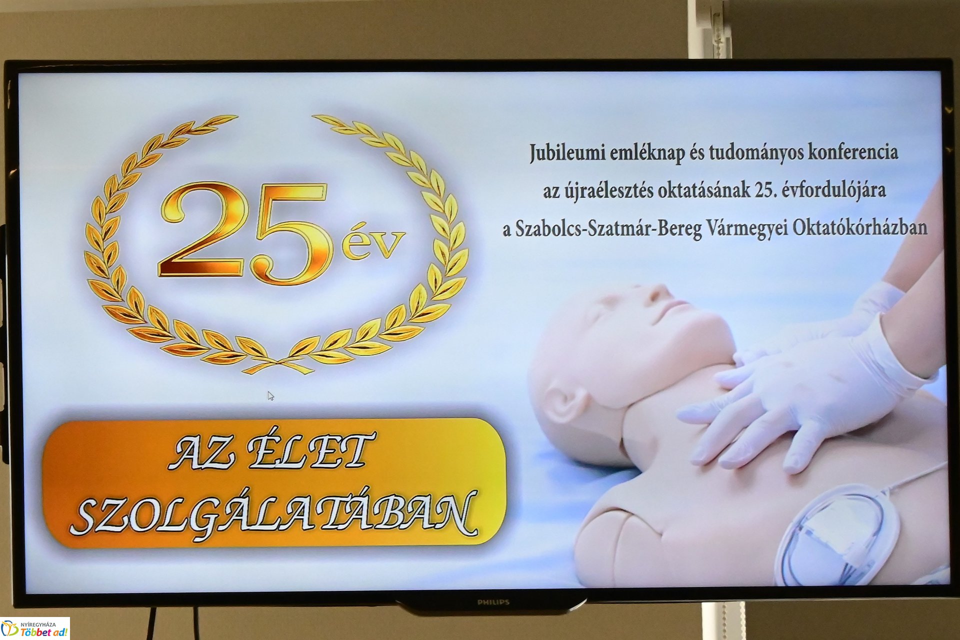 25 év az élet szolgálatában - konferencia a Jósa András Tagkórházba