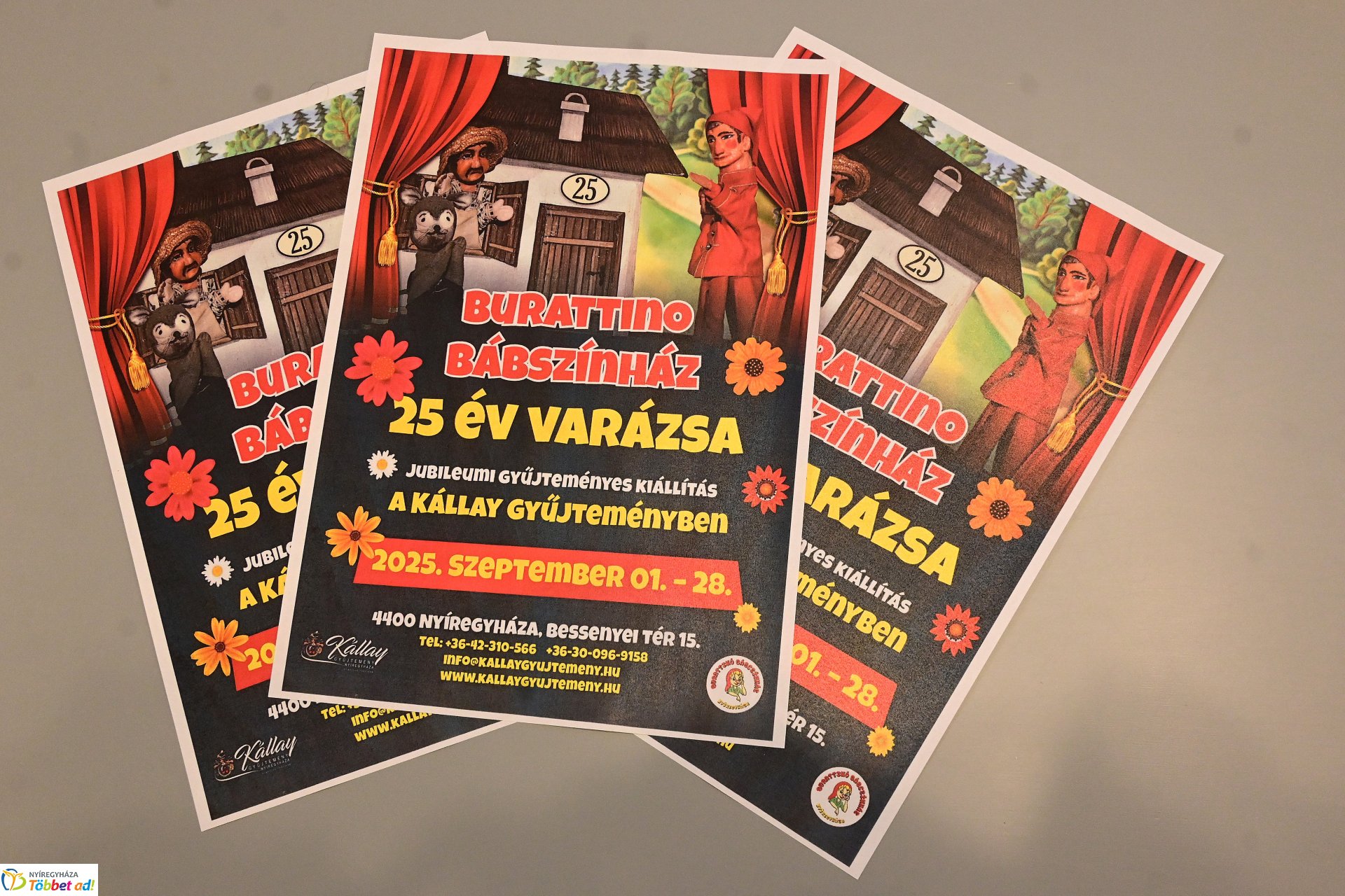 25 év varázsa - a Burattino Bábszínház kiállítása hamarosan látható a Kállay Gyűjteményben