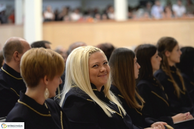 Oklevélátadó ünnepség a Nyíregyházi Főiskolán