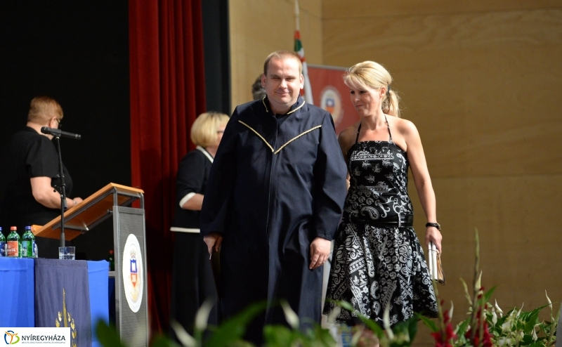 Oklevélátadó ünnepség a Nyíregyházi Főiskolán