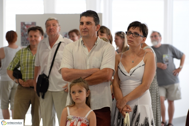 Kiállításmegnyitó Gyuka Ferenc munkáiból