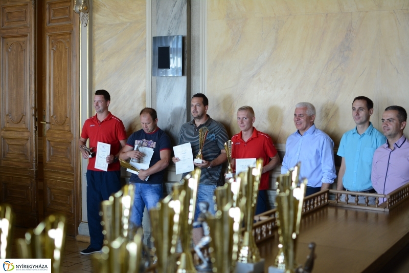 Városi Kispályás Bajnokság Díjátadó a Városházán