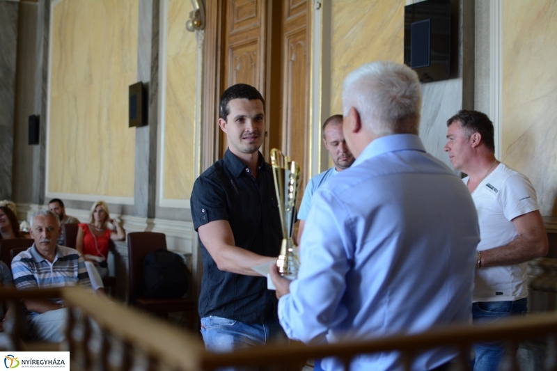 Városi Kispályás Bajnokság Díjátadó a Városházán