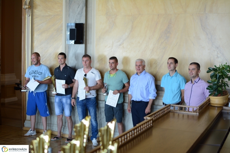 Városi Kispályás Bajnokság Díjátadó a Városházán