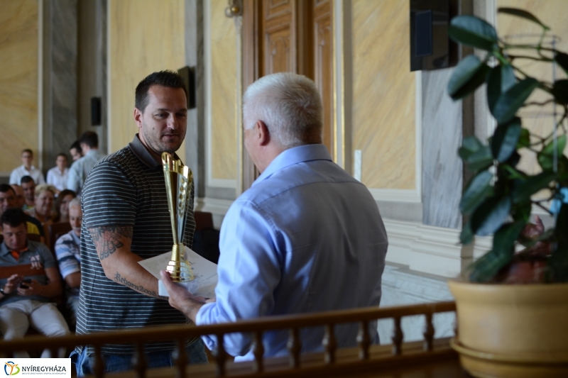 Városi Kispályás Bajnokság Díjátadó a Városházán