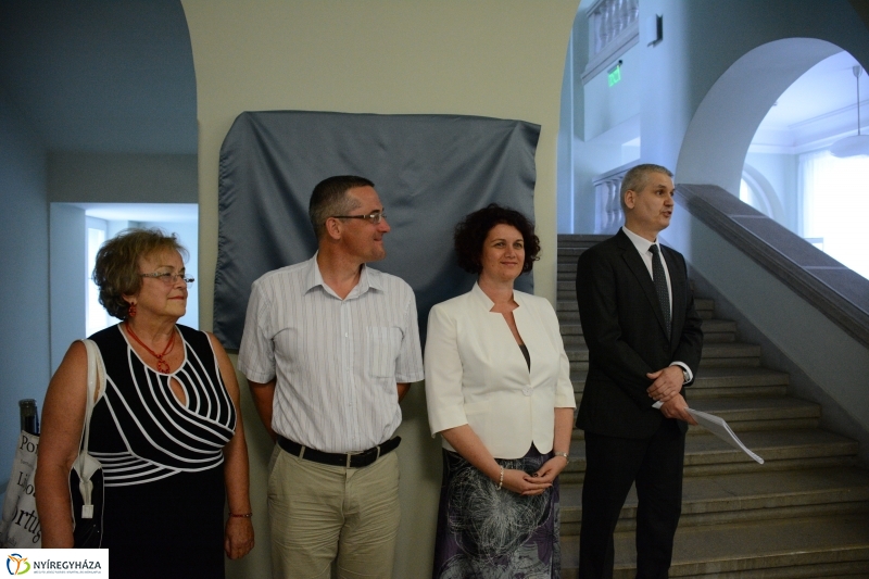 Emléktábla avatás a Bíróságon