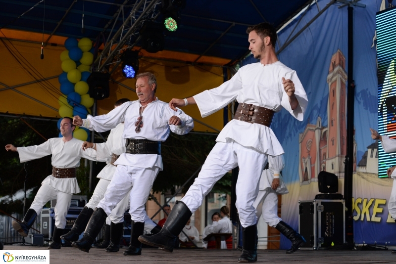 Késmárkon lépett fel a Szabolcs Néptáncegyüttes