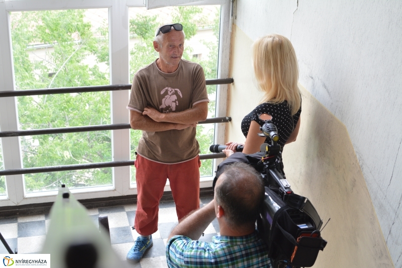 Tűzeset a Petőfi utcán