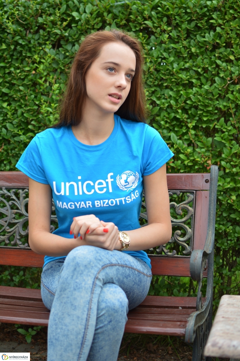 Trizner Laura az UNICEF nagykövete