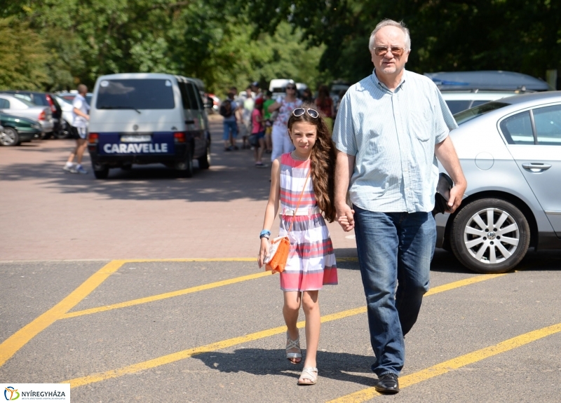 Ukrán gyerekek az Állatparkban