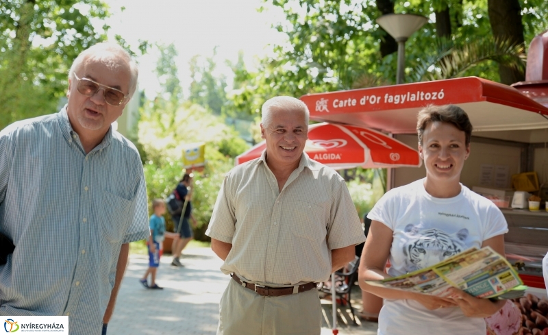 Ukrán gyerekek az Állatparkban