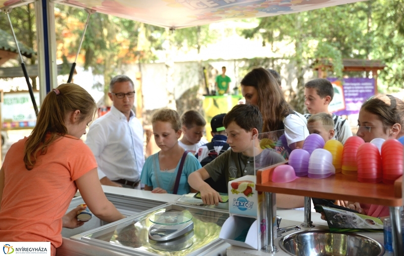 Ukrán gyerekek az Állatparkban