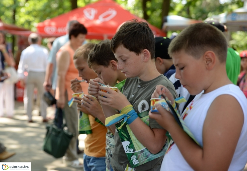 Ukrán gyerekek az Állatparkban