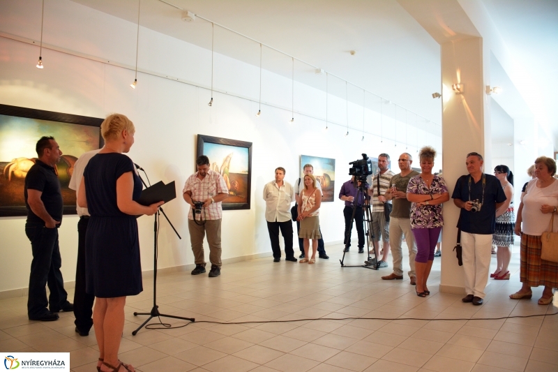 Kiállítás megnyitó a Pál Gyula teremben