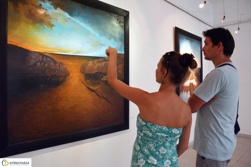 Kiállítás megnyitó a Pál Gyula teremben