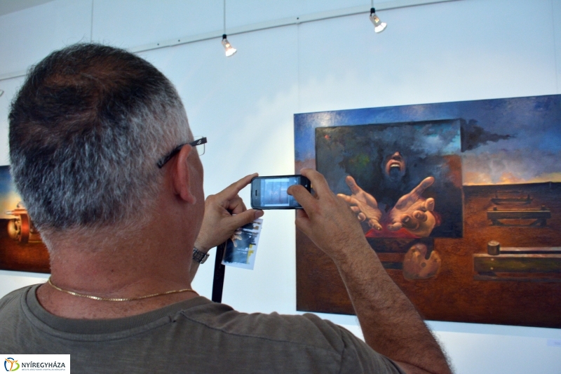 Kiállítás megnyitó a Pál Gyula teremben