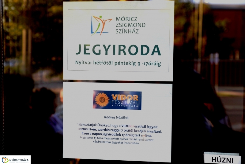 Szerdán kezdődött a Vidorfesztivál jegyeinek értékesítése