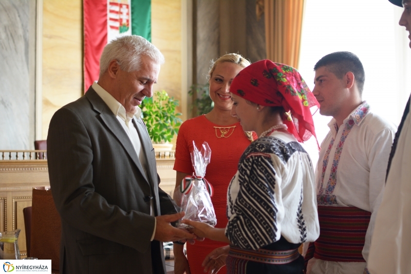 Free Dance delegáció a városházán