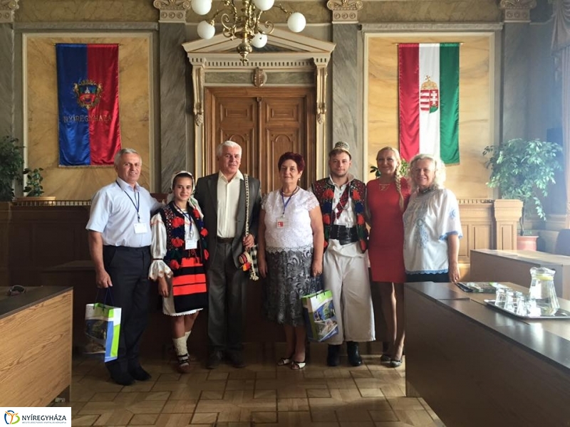 Free Dance delegáció a városházán