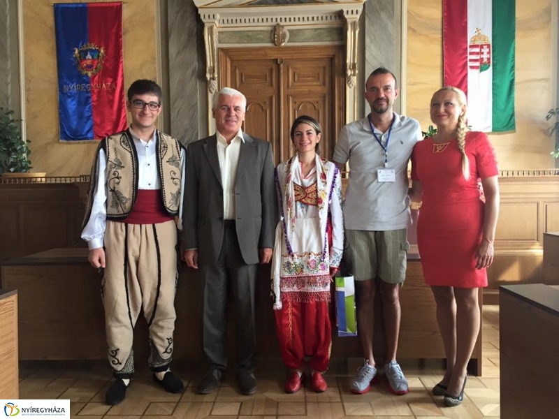 Free Dance delegáció a városházán