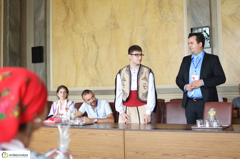 Free Dance delegáció a városházán