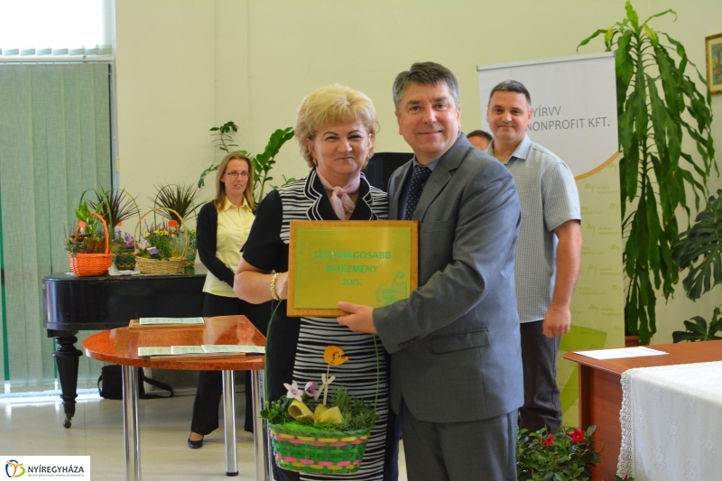 Kertszépségverseny eredményhirdetés