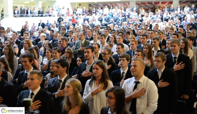 Tanévnyitó ünnepség a Nyíregyházi Főiskolán
