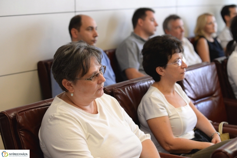 Szennyvízberuházási projektnyitó a Nyíregyházi Főiskolán