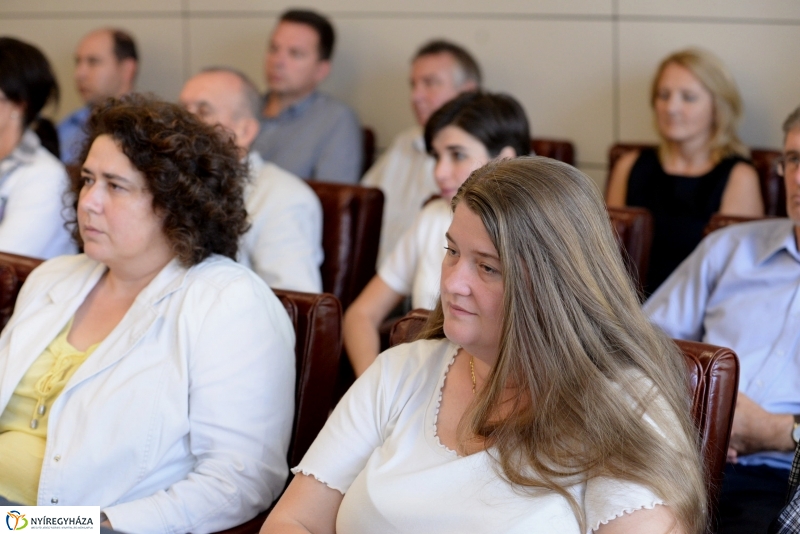 Szennyvízberuházási projektnyitó a Nyíregyházi Főiskolán