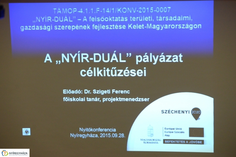 Konferencia a duális képzésről a Nyíregyházi Fóiskolán