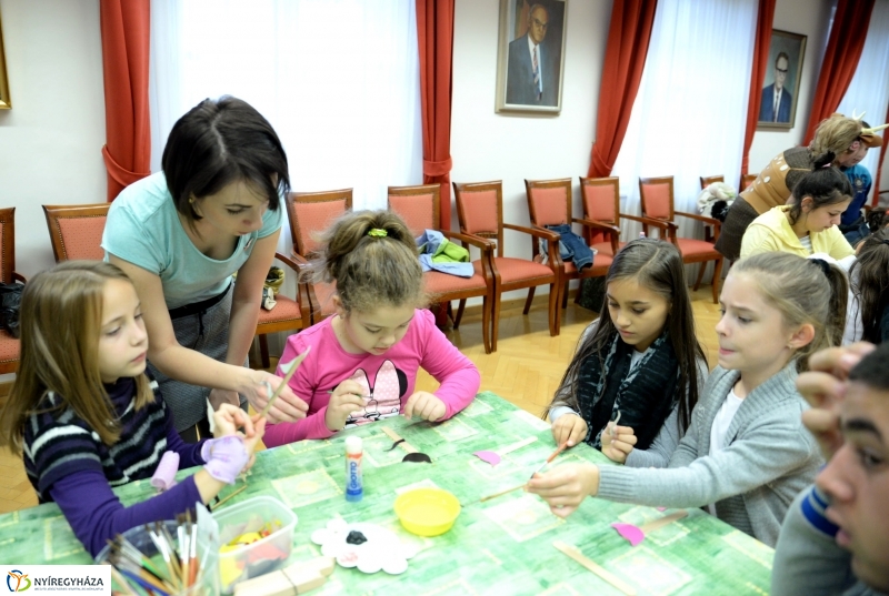 A múzeumban is népmesét hallgattak a gyerekek