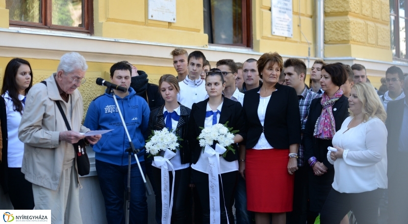 Szalay Sándor emlékünnepség a Kossuth Lajos Gimnáziumban