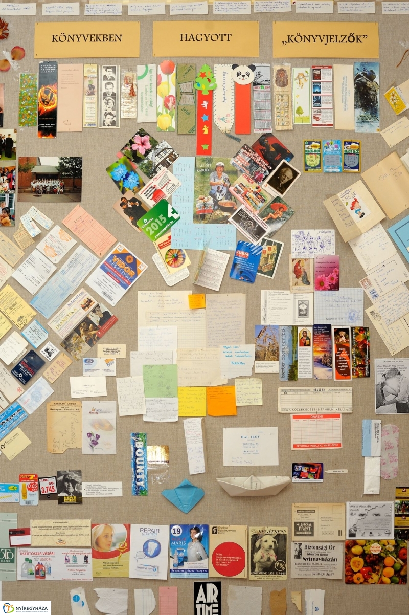 Különleges könyvjelzők Nyíregyházán