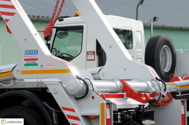 Korszerű hulladékszállítás Nyíregyházán