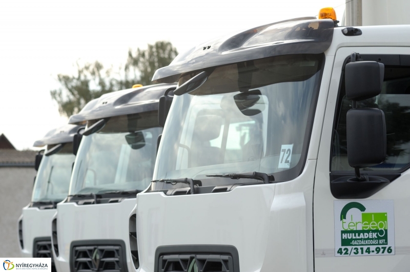 Korszerű hulladékszállítás Nyíregyházán